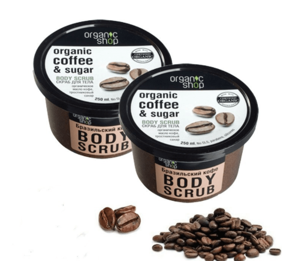 Tẩy tế bào chết Body Organic Shop Coffee & Sugar Body Scrub